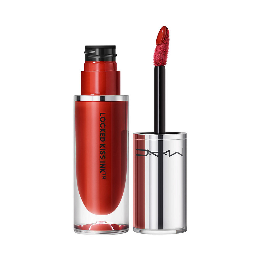 Изображение товара MAC Жидкая помада Locked Kiss Ink Lip Colour EXTRA CHILI 4 мл водостойкая стойкая