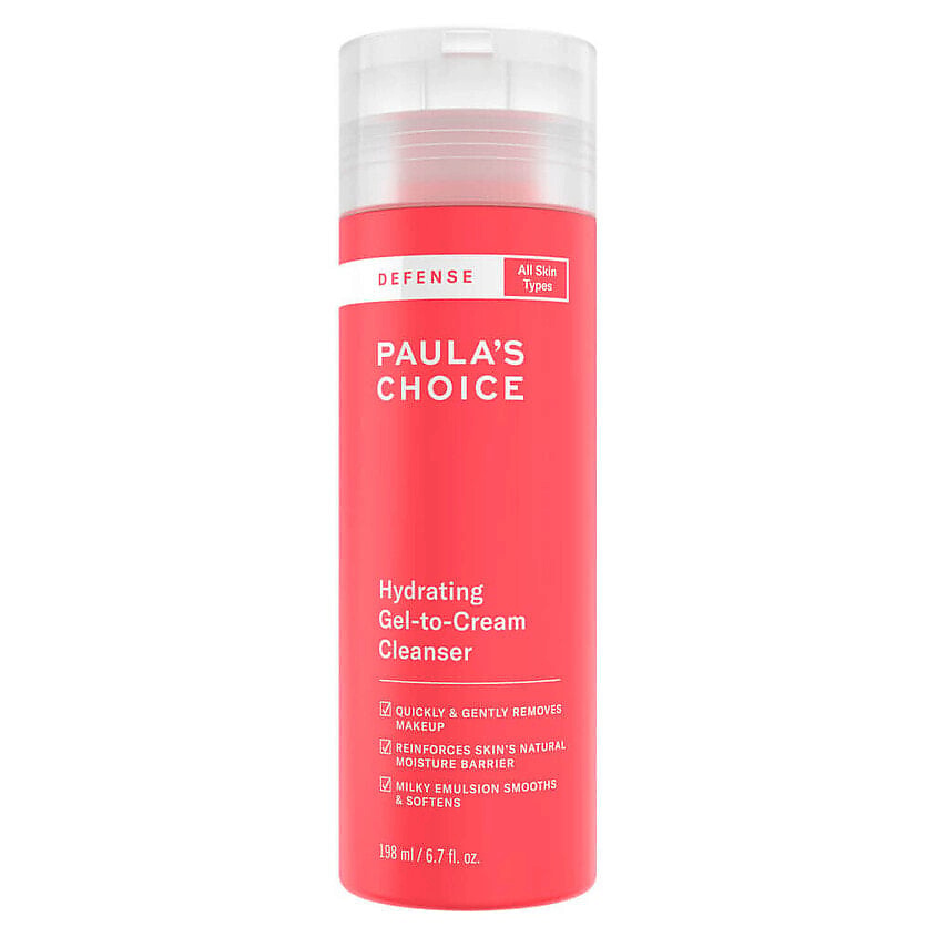 Изображение товара PAULA'S CHOICE Гель для лица Defense Hydrating Gel-To-Cream Cleanser, 198