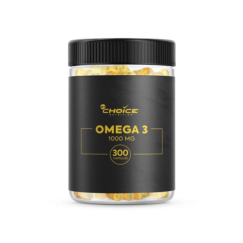 Изображение товара MYCHOICE NUTRITION БАД к пище жирные кислоты Omega 3, 300 шт.