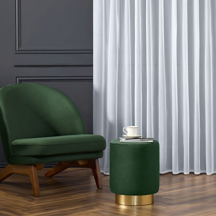 Изображение товара ARYA HOME COLLECTION Тюль Вуаль Veo ШхВ 200х280 2003, Тюль Вуаль Arya Veo ШхВ 200х280 2003 Белый Иней