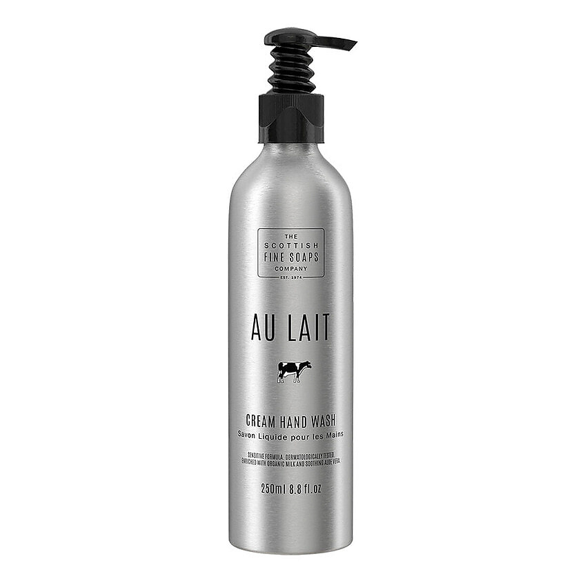 Изображение товара Жидкое мыло для рук Scottish Fine Soaps Au Lait Cream 250 мл с ароматом сливочного молока