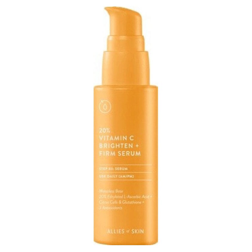 Изображение товара ALLIES OF SKIN Сыворотка для лица 20% Vitamin C Brighten + Firm Serum