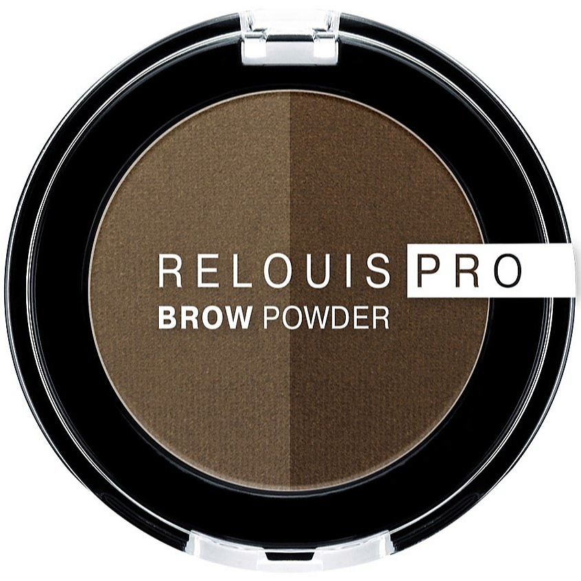 Изображение товара RELOUIS Тени для бровей PRO Brow Powder, тон 02 Taupe