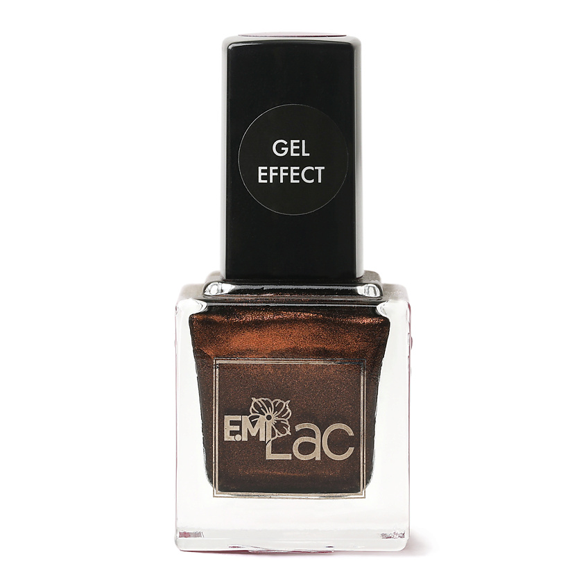 Изображение товара EMI Ультрастойкий лак с гель-эффектом Ночь в Манхэттене №124, цвет: Бордовый