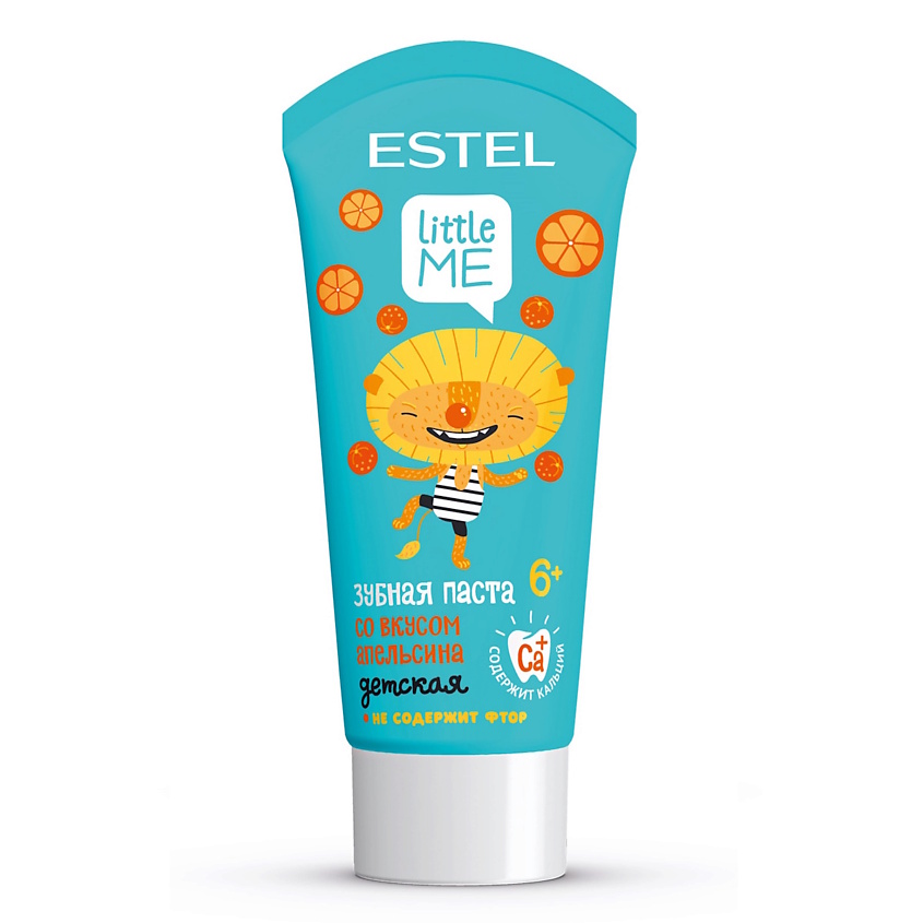 Изображение товара Детская зубная паста ESTEL LITTLE ME с апельсиновым вкусом 60 мл