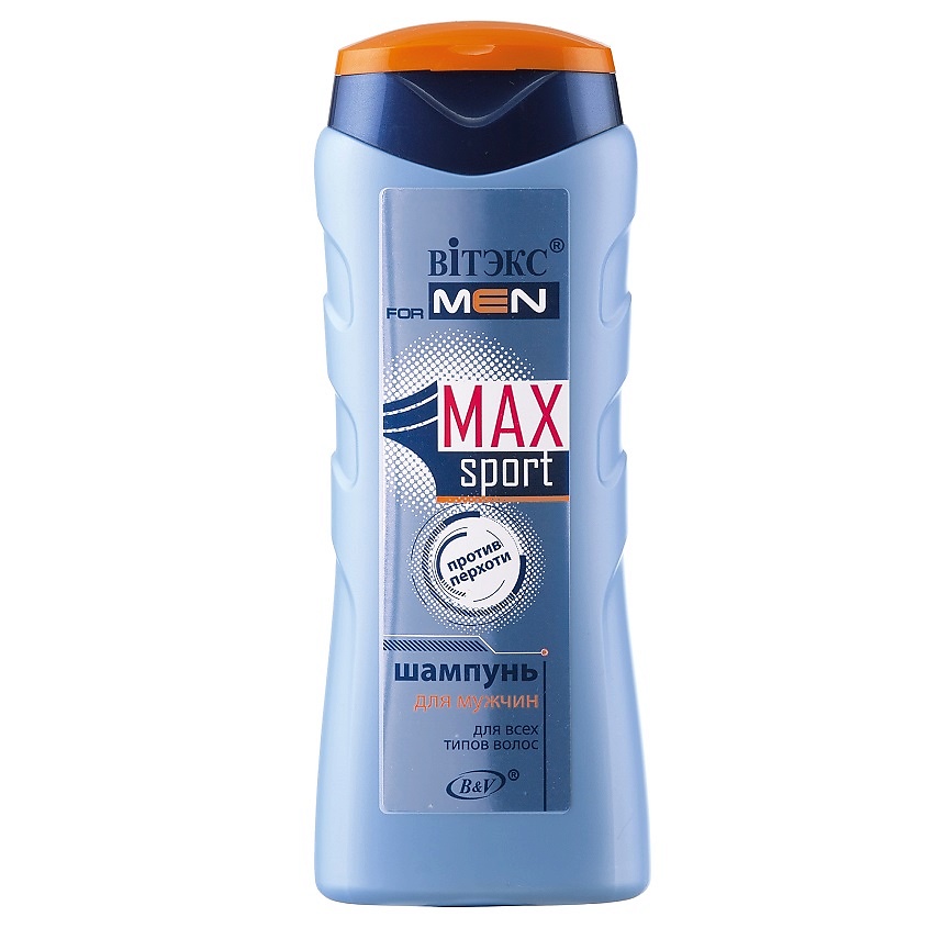 Изображение товара ВИТЭКС Шампунь для всех типов волос FOR MEN MAX Sport, 250 мл