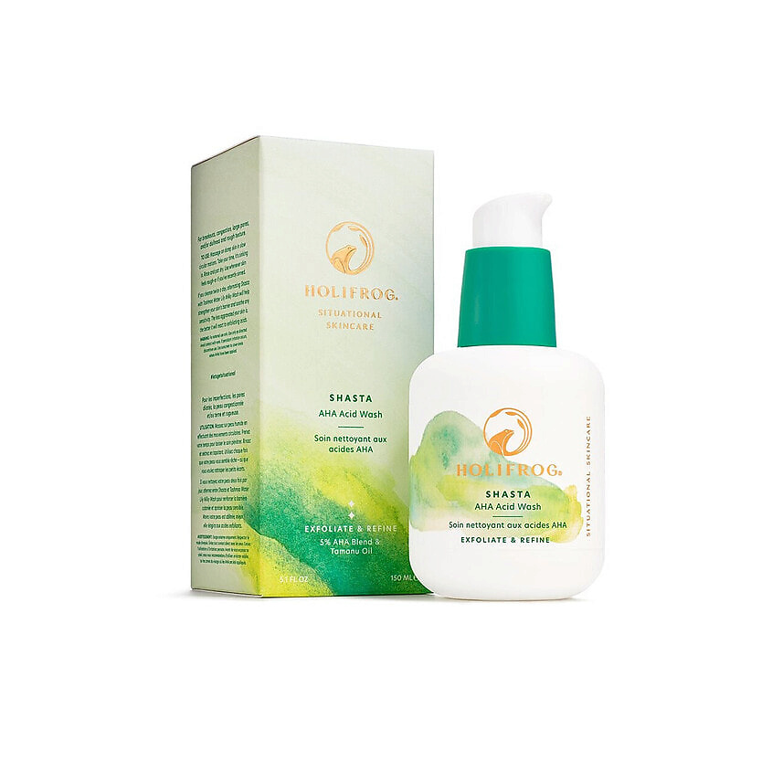 Изображение товара HOLIFROG Гель для умывания с AHA-кислотами Shasta AHA Acid Wash, 150 мл