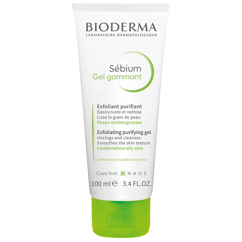 Изображение товара BIODERMA Гуммирующий гель для выравнивания тона лица и борьбы с воспалениями Sebium, 100 мл