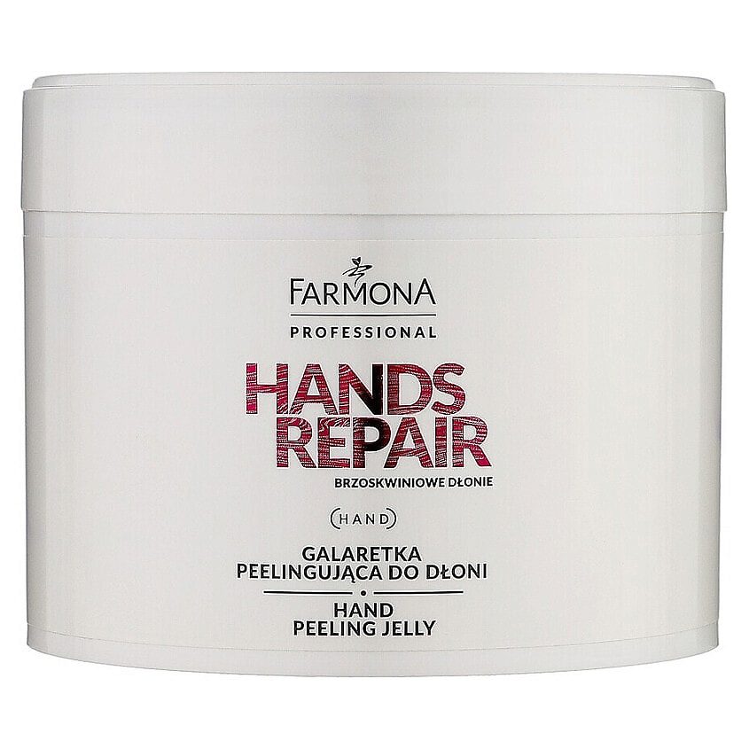 Изображение товара FARMONA Гель-пилинг для рук с экстрактом персика Hands Repair Peach, 300 мл