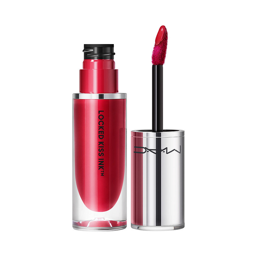Изображение товара MAC Locked Kiss Ink Lip Colour GOSSIP жидкая помада для губ 4 мл водостойкая стойкая