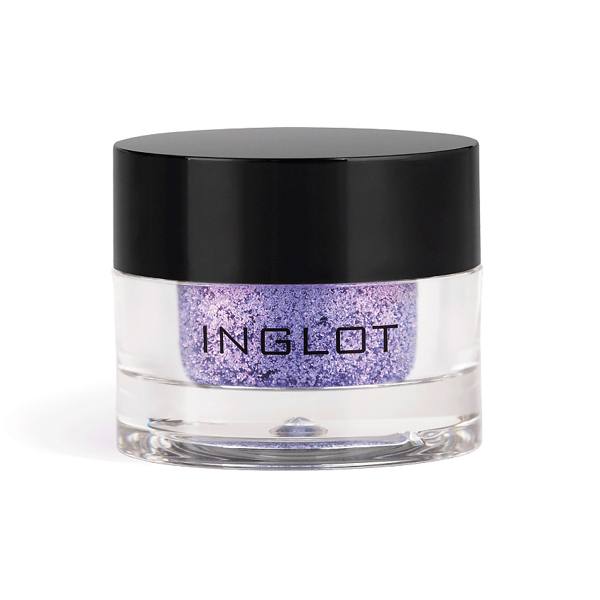 Изображение товара INGLOT Тени пигмент для век Pure Pigment AMC рассыпчатые, блестящие, сияющие, 112 фиолетовый неон