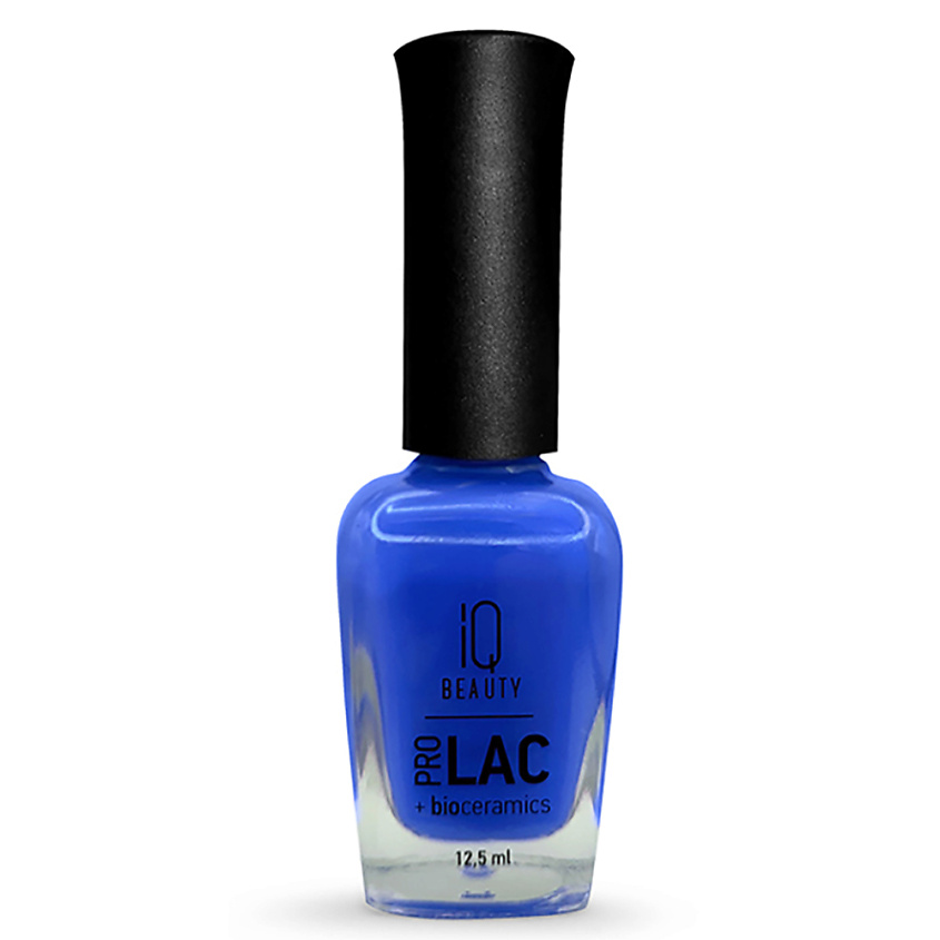 Изображение товара IQ BEAUTY Лак для ногтей укрепляющий с биокерамикой PROLAC+bioceramics синий