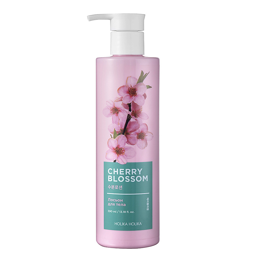 Изображение товара HOLIKA HOLIKA Лосьон для тела с экстрактом вишни Cherry Blossom Body Lotion, 390 мл