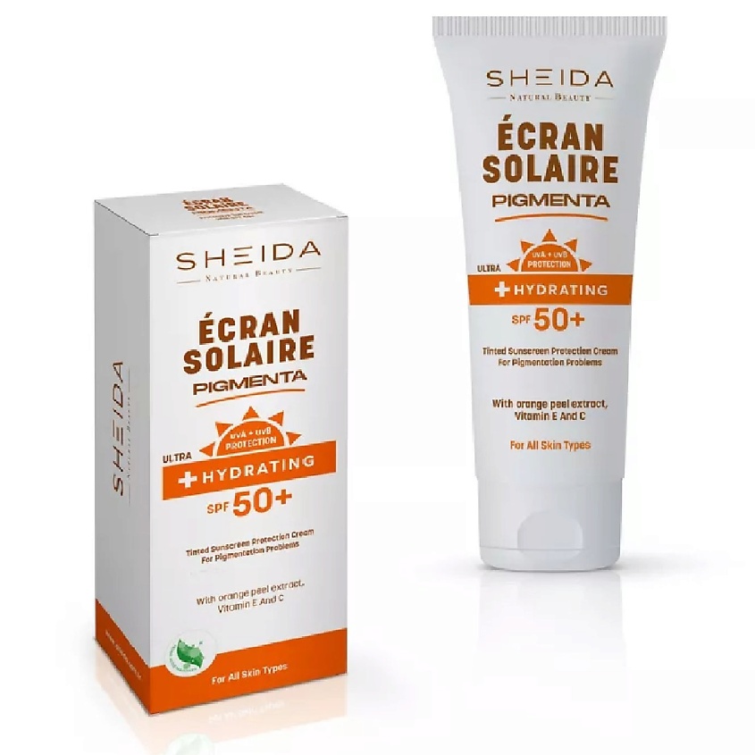 Изображение товара Солнцезащитный крем Sheida с увлажнением и тонированием 75 мл