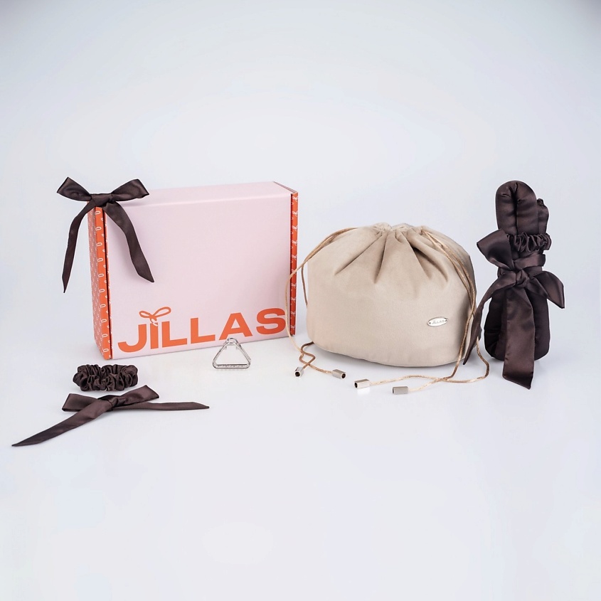 Изображение товара Мягкие бигуди for sleep от JILLAS коричневого цвета для комфортного завивания волос