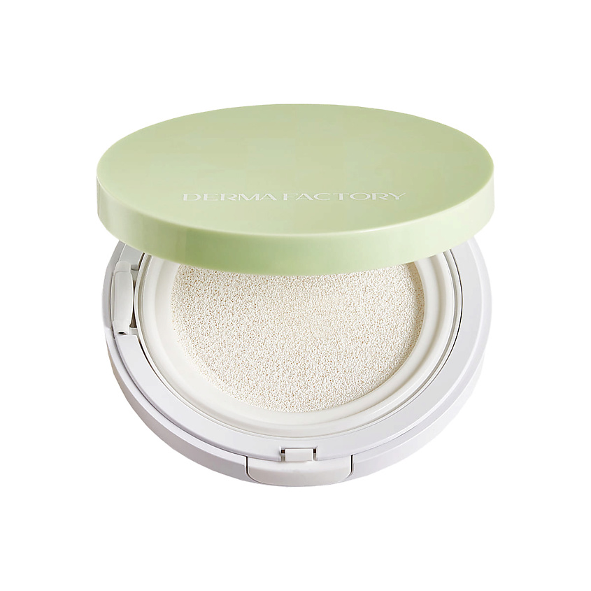 Изображение товара DERMA FACTORY Кушон солнцезащитный SPFФ фильтр 26 г увлажнение безопасный для чувствителных кожи