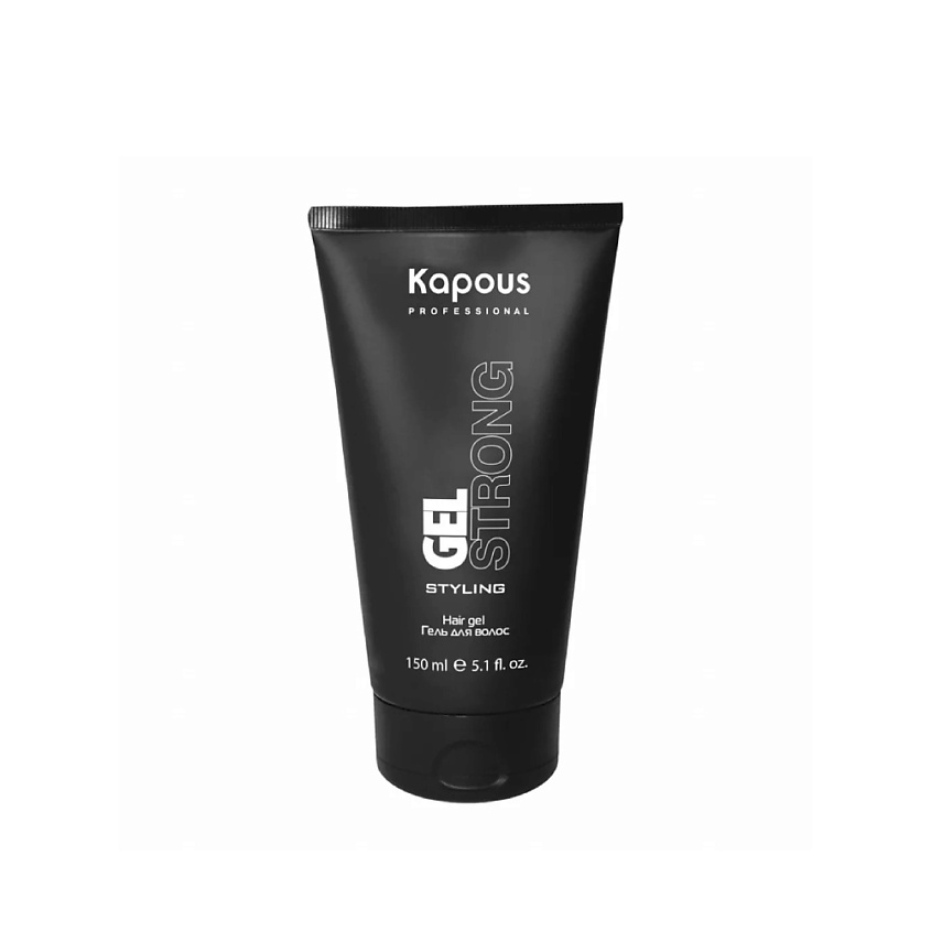 Изображение товара Гель для волос сильной фиксации KAPOUS Gel Strong 150 мл для любой укладки