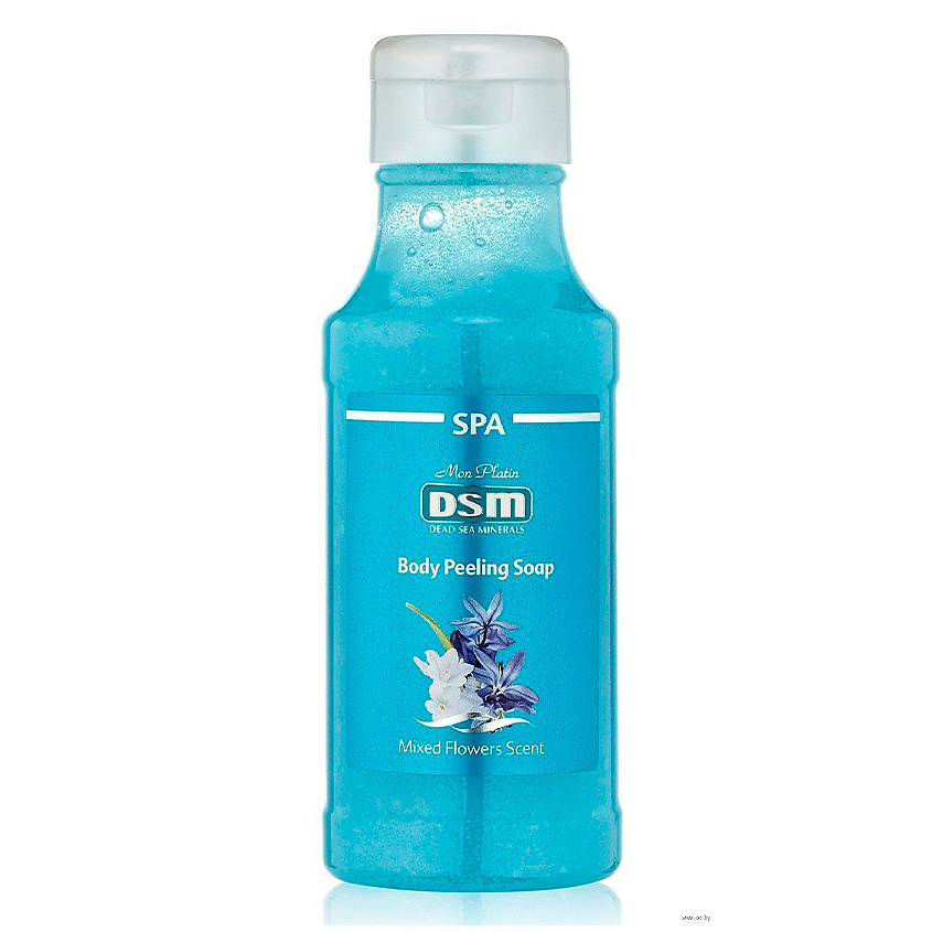 Изображение товара MON PLATIN Гель-скраб для тела, цветы, 400 мл