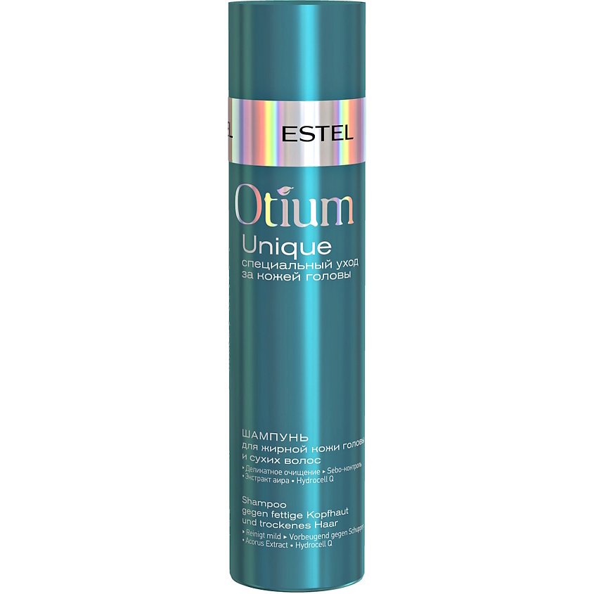 Изображение товара ESTEL Шампунь для жирной кожи головы и сухих волос OTIUM UNIQUE, 250 мл