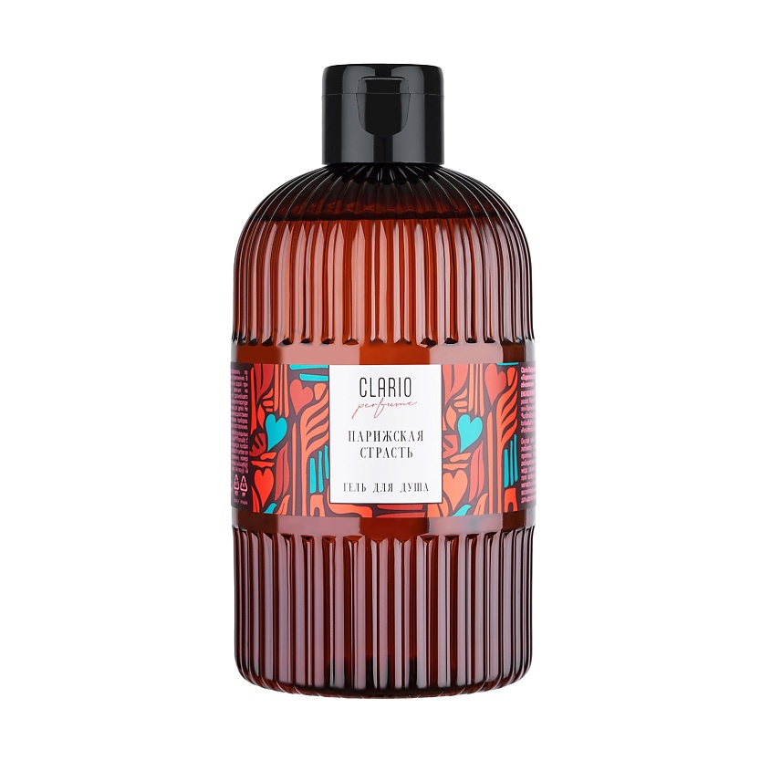 Изображение товара Гель для душа CLARIO Парижская страсть 500 мл парфюмированный для всех типов кожи