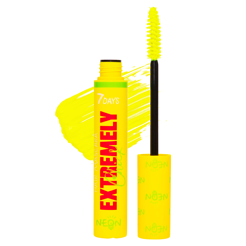 Изображение товара Яркая неоновая тушь для ресниц и волос 7DAYS EXTREMELY CHICK 10 мл