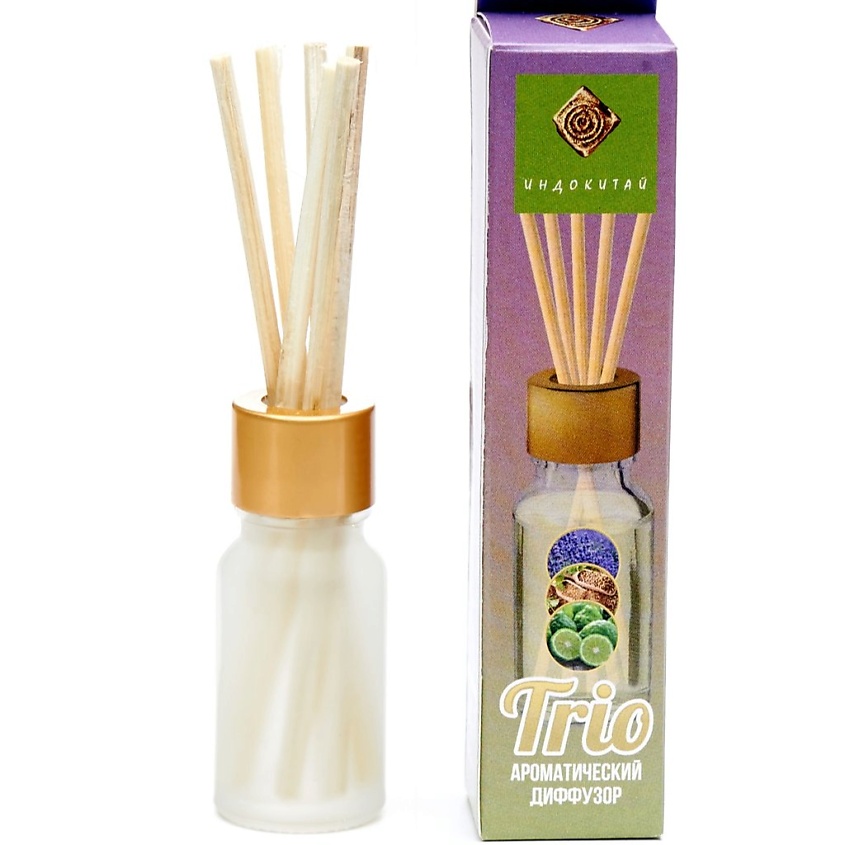 Изображение товара ИНДОКИТАЙ Аромадиффузор. Лаванда, кориандр, бергамот, 10 мл