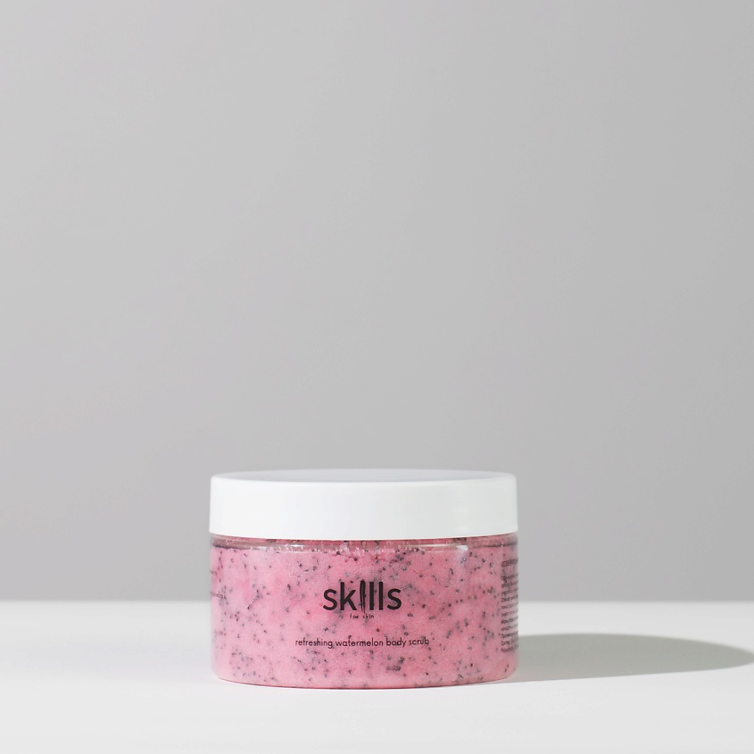 Изображение товара SKILLS FOR SKIN Освежающий детокс-скраб для тела с ароматом арбуза, 250 г