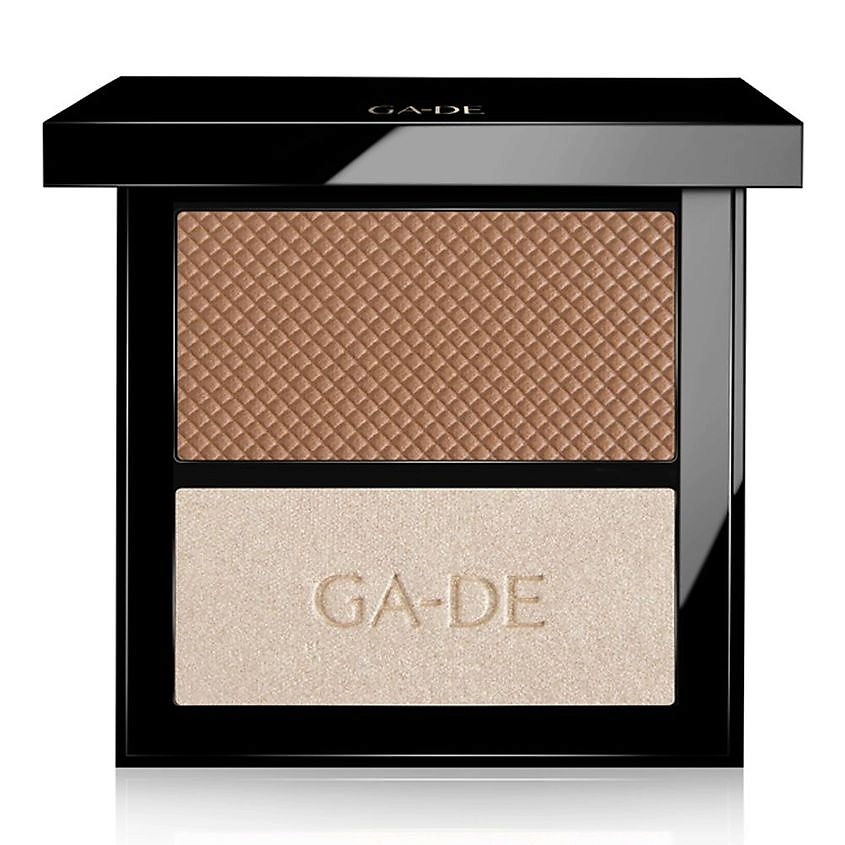 Изображение товара GA-DE Дуэт румяна и шиммер Velveteen № 12 Natural & Glow для естественного и яркого образа