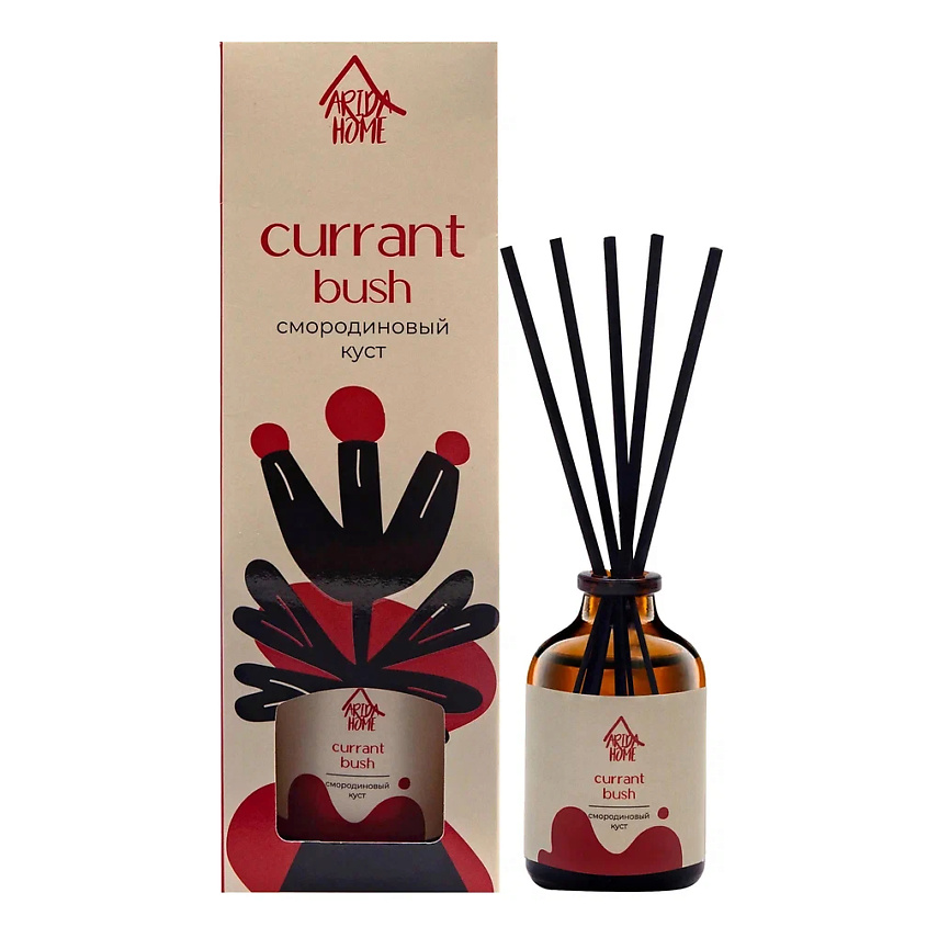 Изображение товара Аромадиффузор ARIDA HOME Смородиновый куст 100 мл ягодный зеленый древесный аромат
