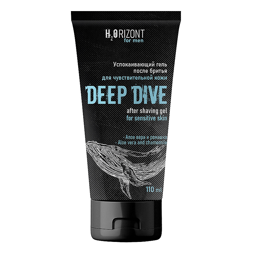 Изображение товара FAMILY COSMETICS Успокаивающий гель после бритья DEEP DIVE, 110 мл