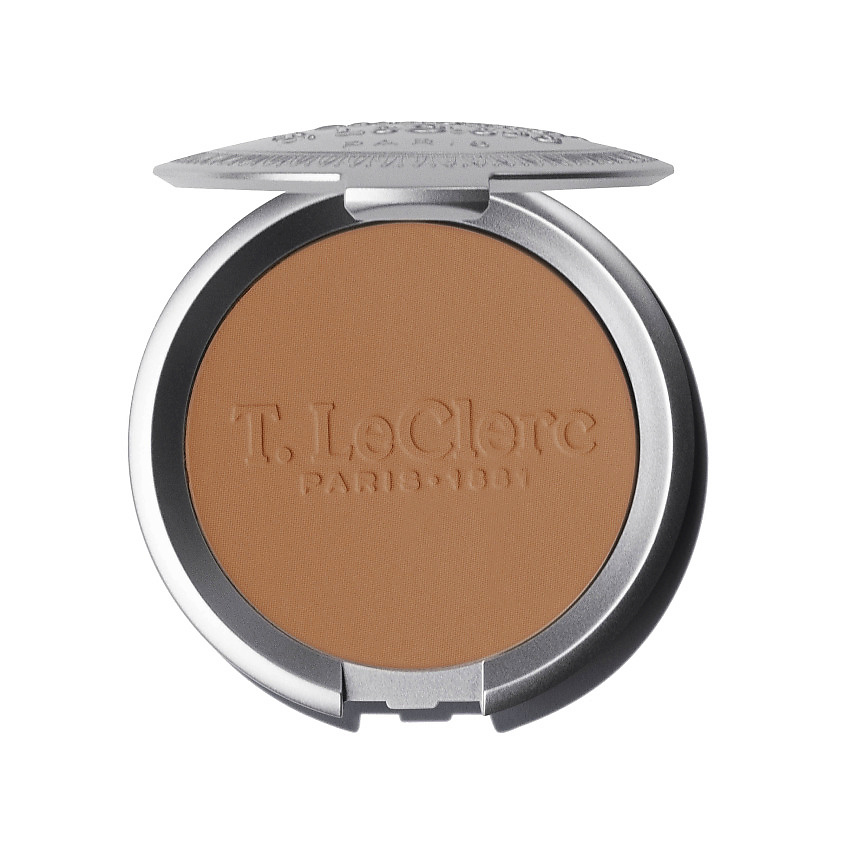 Изображение товара Пудра для лица Dermophile 14 Caramel компактная T.LeClerc 9 г повседневный макияж уход кожа