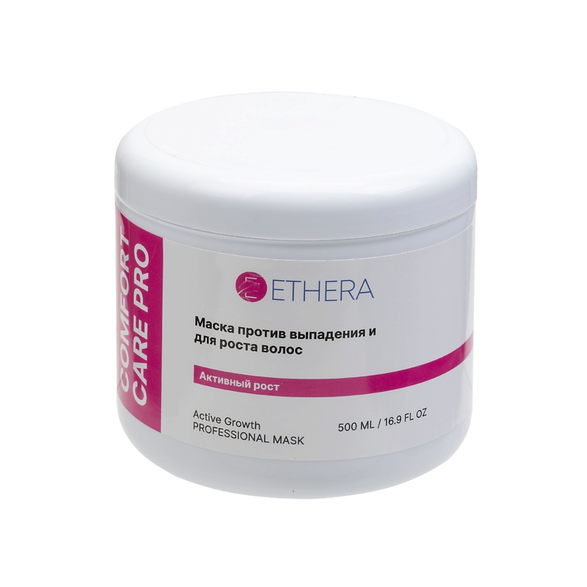 Изображение товара ETHERA Профессиональная маска против выпадения и для роста волос с перцем, Active Growth, 500 мл