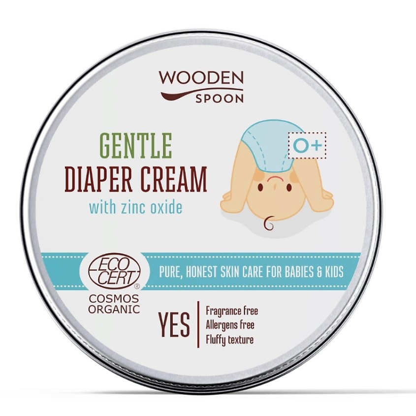 Изображение товара WOODEN SPOON Крем под подгузник детский Diaper Cream, 100 мл