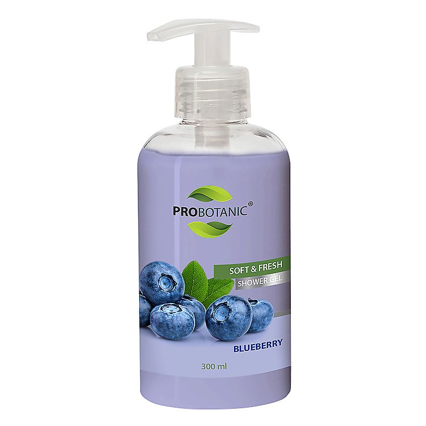 Изображение товара PROBOTANIC Гель для душа черника, 300 мл
