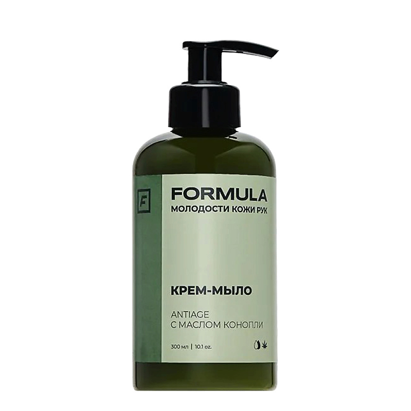 Изображение товара Жидкое крем-мыло FORMULA AntiAge с маслом конопли 300 мл