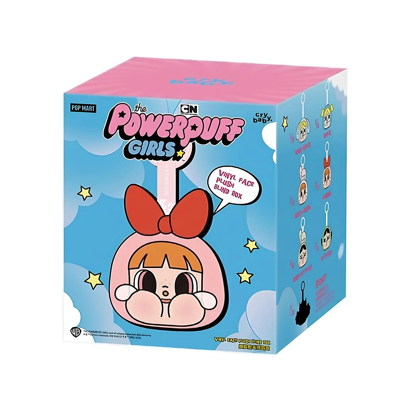 Изображение товара POP MART Cry Baby Powepuff girls мягкая игрушка в слепой коробке 12 см
