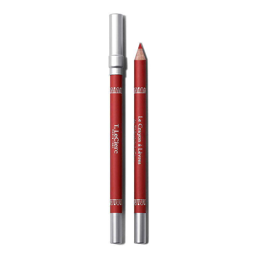 Изображение товара T.LECLERC Карандаш для губ Theophile Le Crayon A Levres, 13 Rouge Theophile, 1,08 г