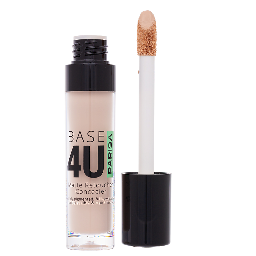 Изображение товара PARISA COSMETICS Матовый жидкий консилер Base 4U, 04 Песочный