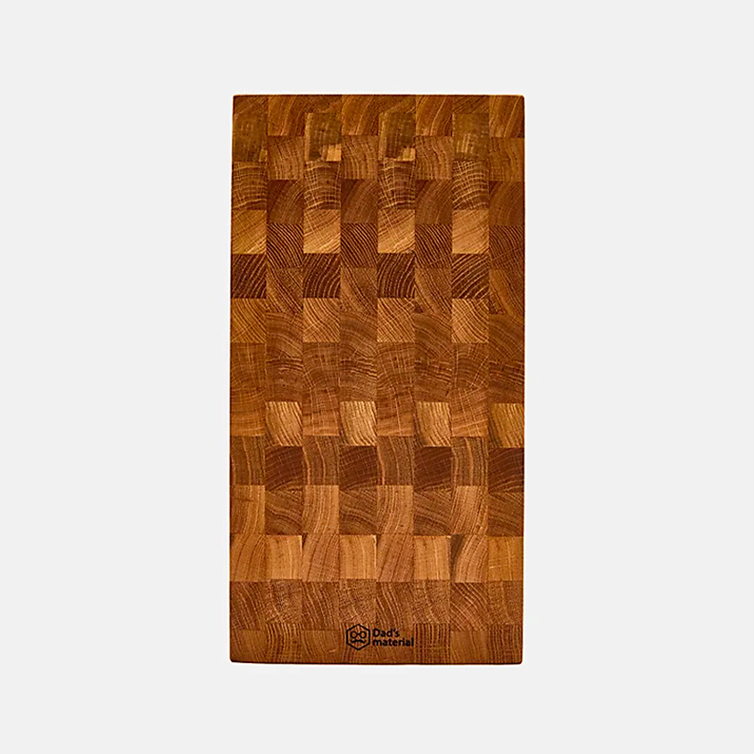 Изображение товара DAD`S MATERIAL Разделочная торцевая доска прямоугольная, 1 шт