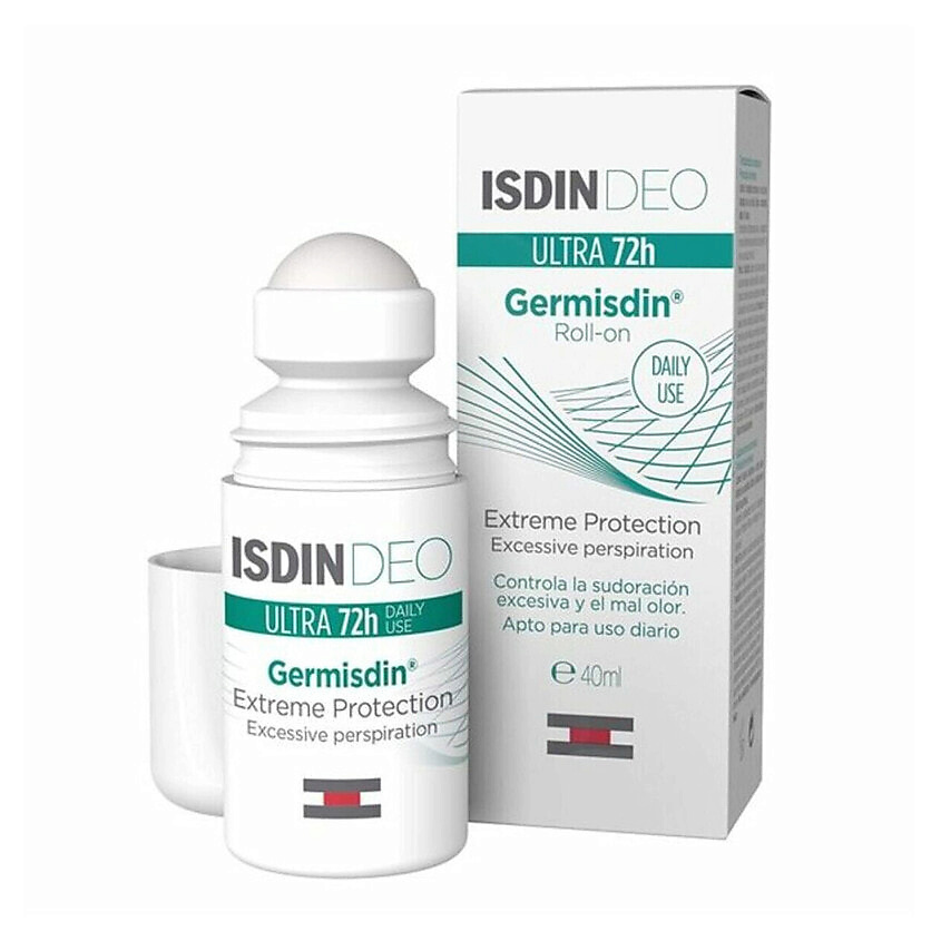 Изображение товара ISDIN Шариковый дезодорант Germisdin Rx 72 часа 40 мл