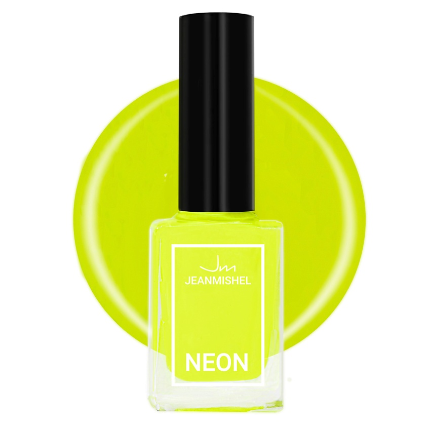 Изображение товара JEANMISHEL Лак для ногтей NEON, цвет: Желтый, тон 331, 6 мл