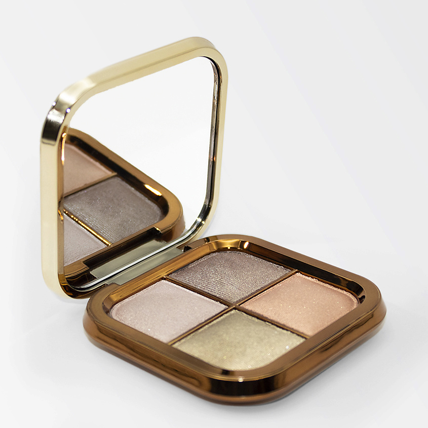 Изображение товара Палетка теней для век MODAPOP Нюд блестки 4 оттенка