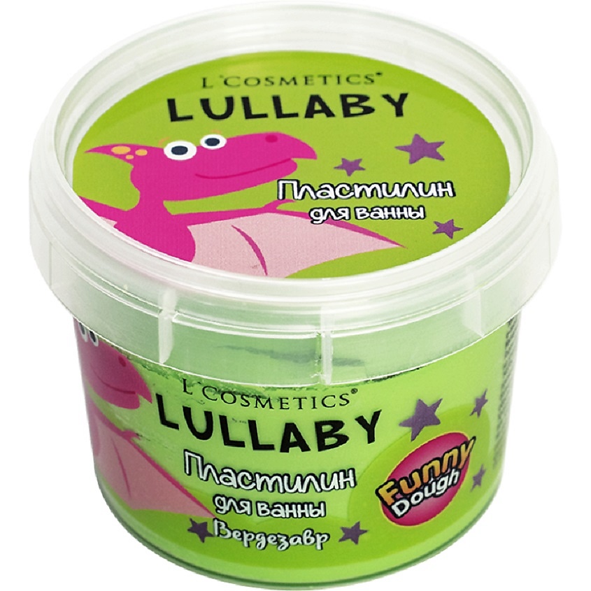 Изображение товара Масса для лепки пластилин для ванны Вердезавр 120 мл LCOSMETICS безопасный гипоаллергенный развиваю