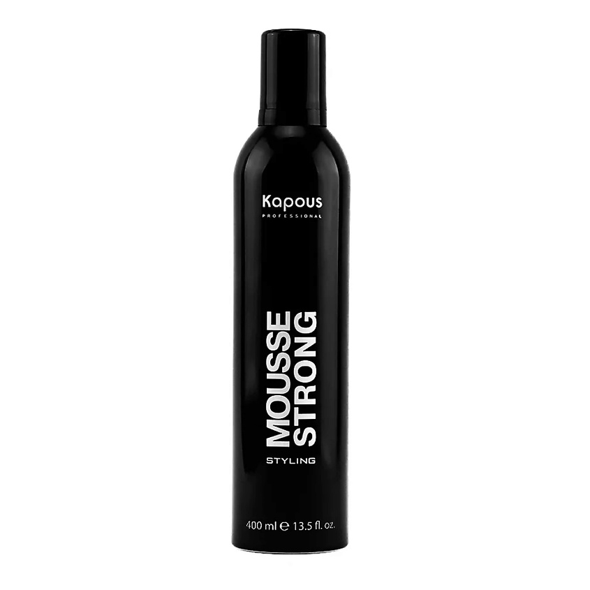 Изображение товара KAPOUS Мусс для укладки волос сильной фиксации Mousse Strong, 400 мл