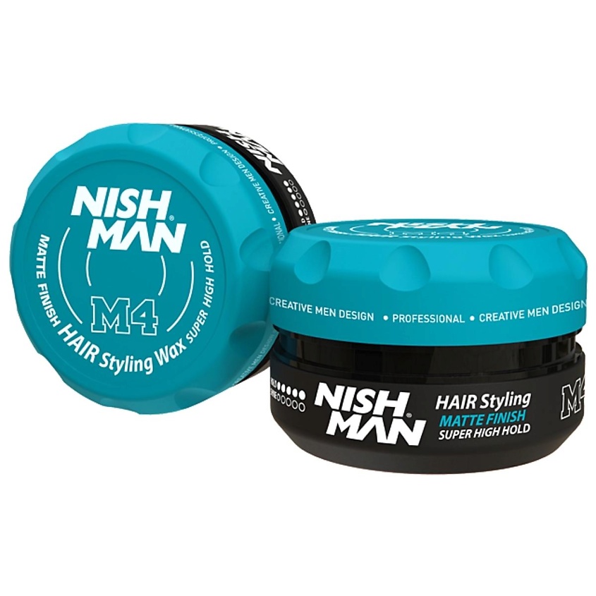 Изображение товара NISHMAN Воск для волос М4 MATTE FINISH Super High Hold, 100 мл