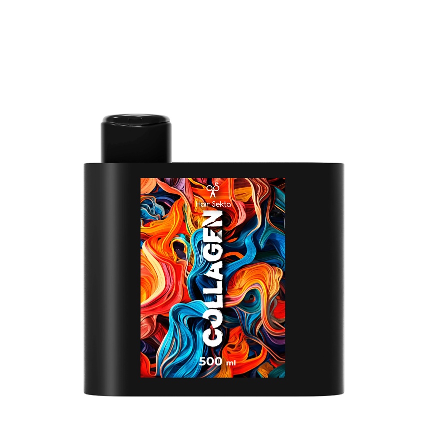 Изображение товара HAIR SEKTA Коллагеновый уход для волос с интенсивным разглаживанием, 500 мл