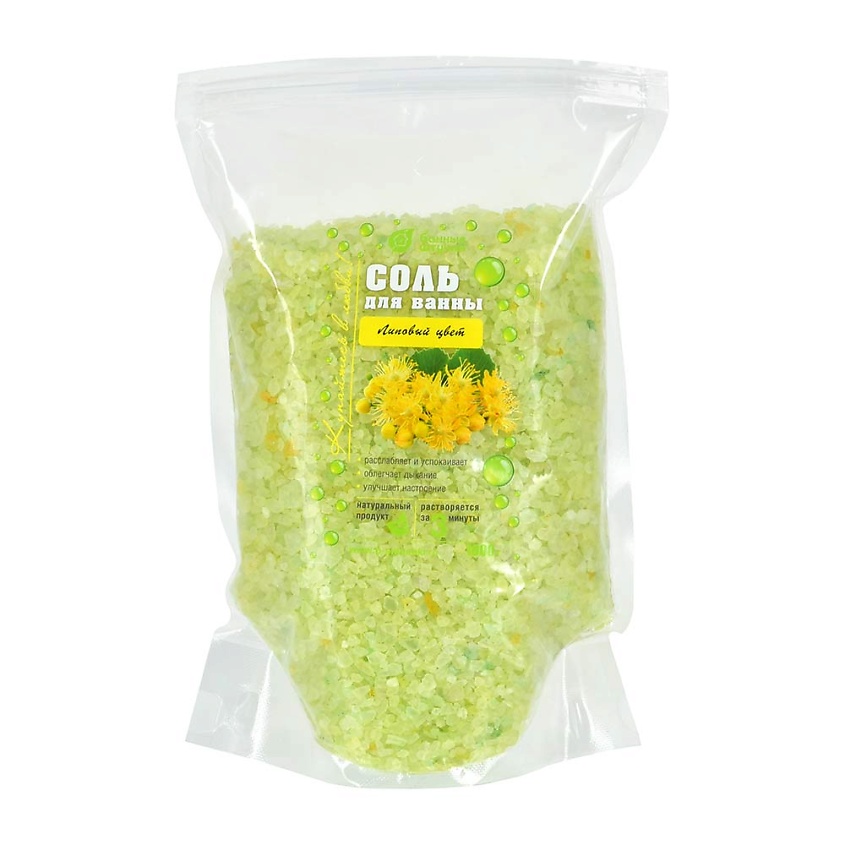 Изображение товара БАННЫЕ ШТУЧКИ Соль для ванны "Липовый цвет", 1000 г