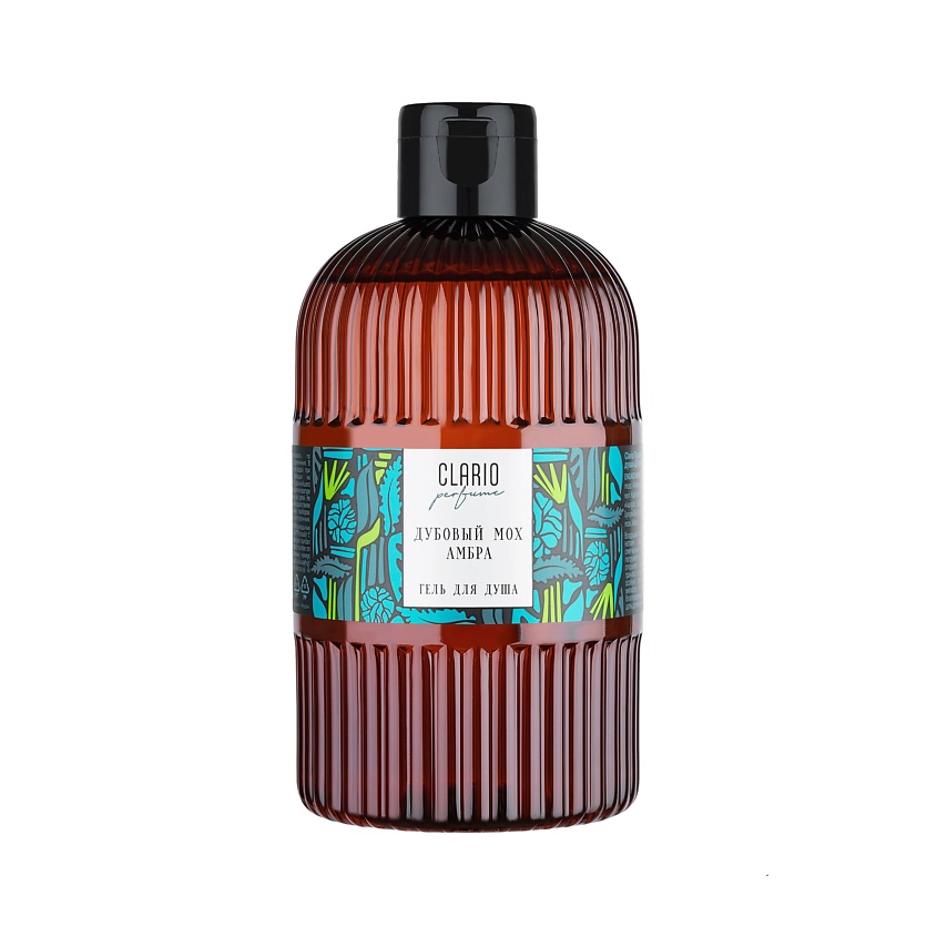 Изображение товара Парфюмированный гель для душа Дубовый мох Амбра 500 мл CLARIO