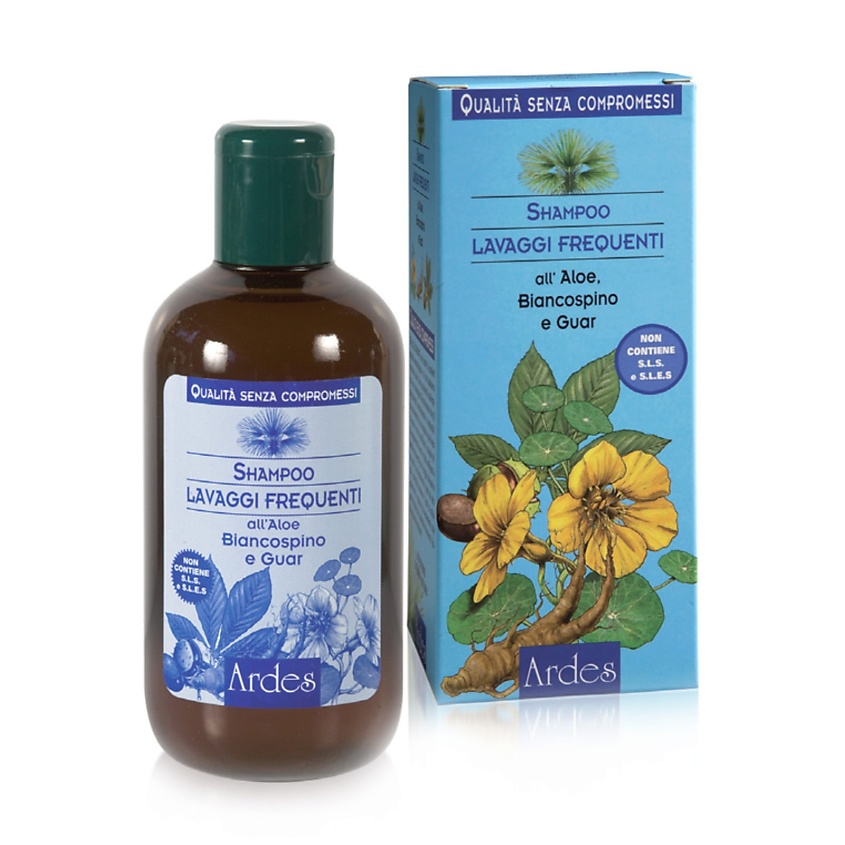 Изображение товара ARDES Шампунь для частого мытья волос Shampoo lavaggi frequenti, 250 мл