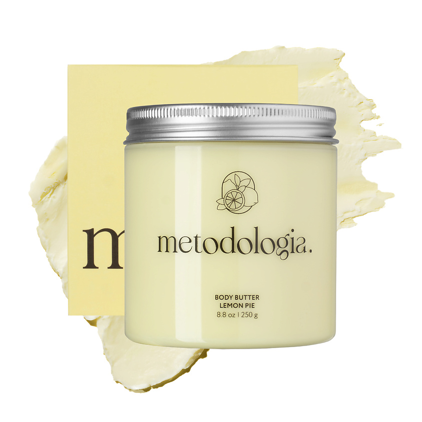Изображение товара METODOLOGIA. Питательный баттер крем для тела Lemon Pie, 250 г